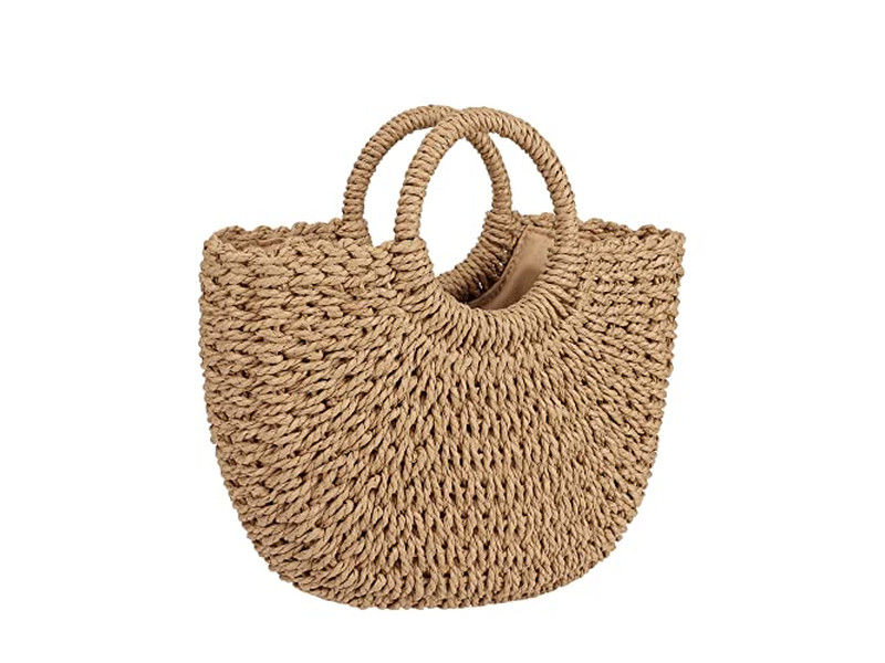 Herstellung Strohtasche Werbe-Rattan und Taschen Häkelhandtasche