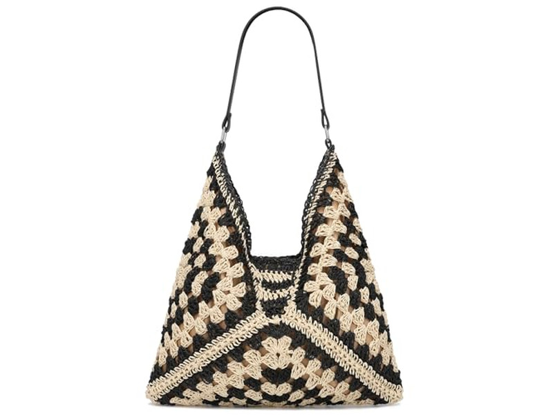 Mexikanische Strohtasche Strohtaschen Für Mädchen Erdbeer Gewebt Happy Hour