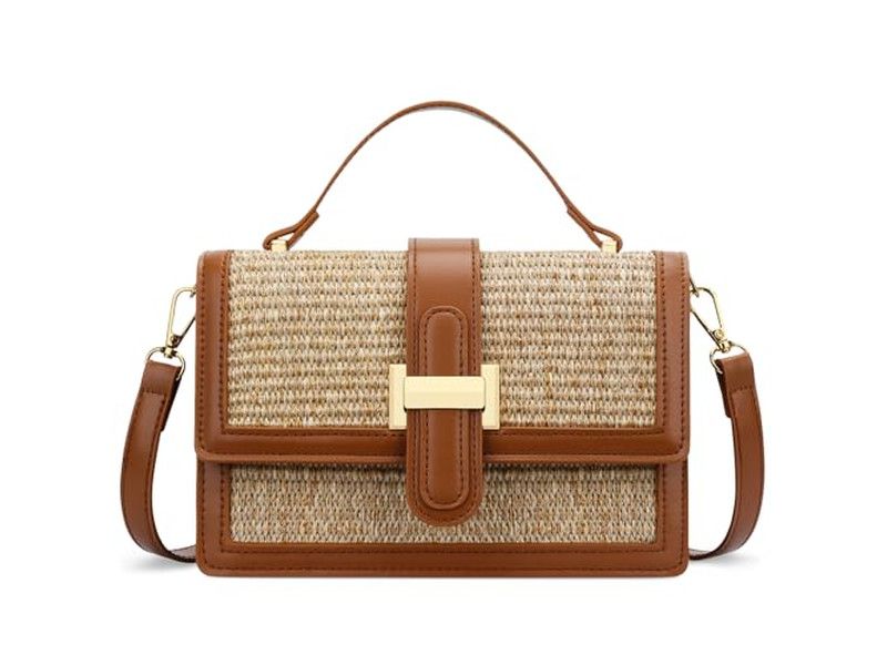 Strohtaschen mit Namen Gehäkelt Einkaufstasche