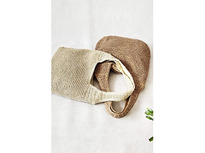 Süße Sommertasche Stroh Fischernetz Faux Perlen Taschen Blaue Clutch Blume