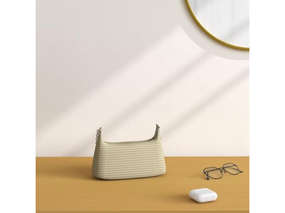 Spitzen-Strohtasche Netz Mini Marine Palm Pink Rush Seide Rücken Rucksack 1 Stück Großhandel Mädchen