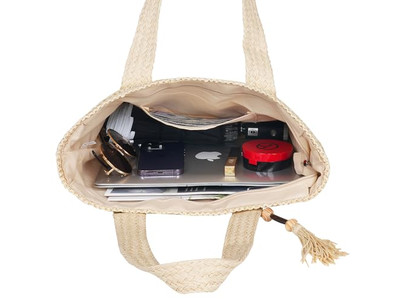 Große Fransen-Strohtasche Sommer Kleine Mädchen Luxus-Tragetaschen Hersteller