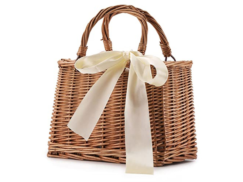 Große Hobo Strohtasche Netz Strand Mini Umhängetasche Gewebt