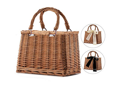 Große Hobo Strohtasche Netz Strand Mini Umhängetasche Gewebt