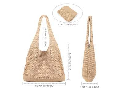 Strohtaschen Herstellen Lose Tasche Drachen PU Stroh Reisen Stoffstreifen Weben Zitronen Geschenk