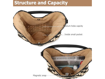 Mexikanische Strohtasche Strohtaschen Für Mädchen Erdbeer Gewebt Happy Hour