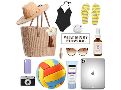 Lächeln Strohtasche Gurt 1 Moq Blank Braun Handwerk Grün Indien Druck Retro Frauen