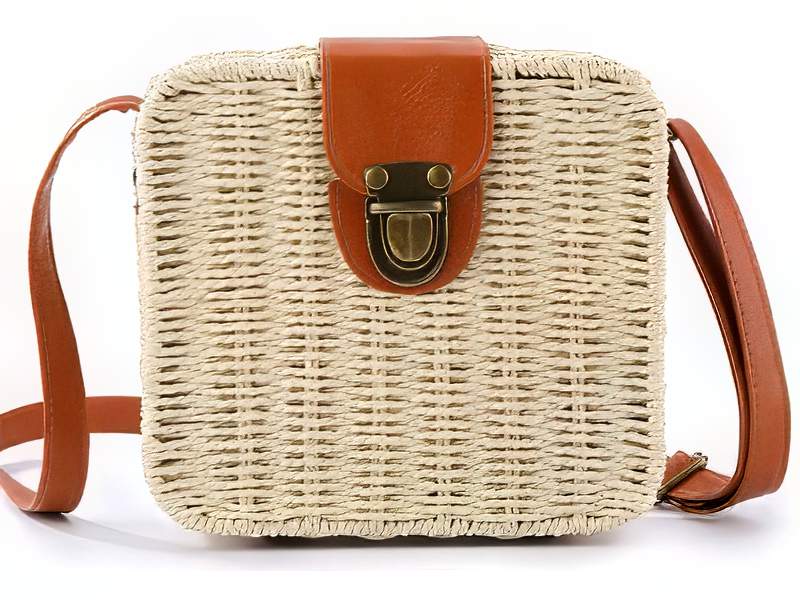 Strukturierte Handtasche