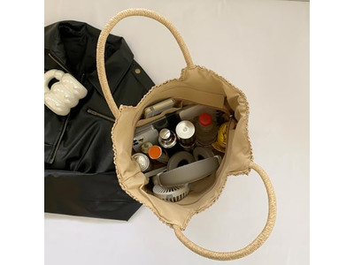 Günstige Strohtasche Blumen Strohtaschen Damenhandtaschen mit Logo