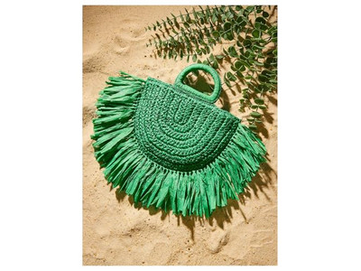 Bunte Strohtasche für Mädchen Telefon Frauen Verpackung Großhandel mit Spitze