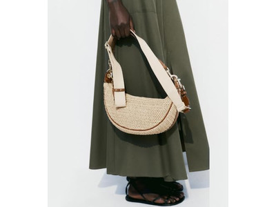 Strohtasche mit Perlen Muschel Riemen Taschen für Strand