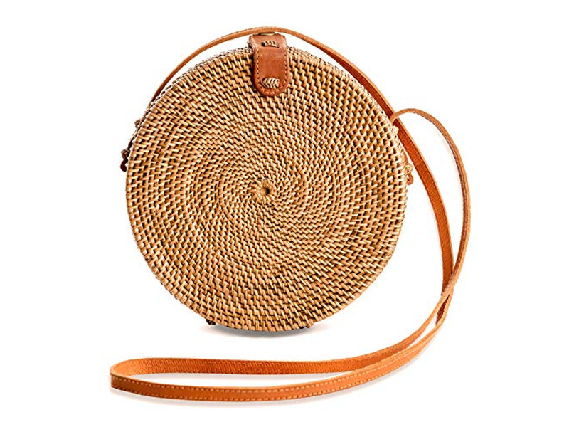 Strohprodukte Tasche Handtaschen Damen Tragetasche Hut Achsel Koffer Trendiger Urlaub