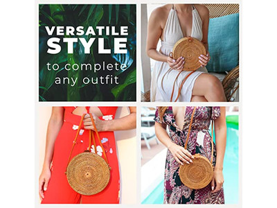 Strohprodukte Tasche Handtaschen Damen Tragetasche Hut Achsel Koffer Trendiger Urlaub